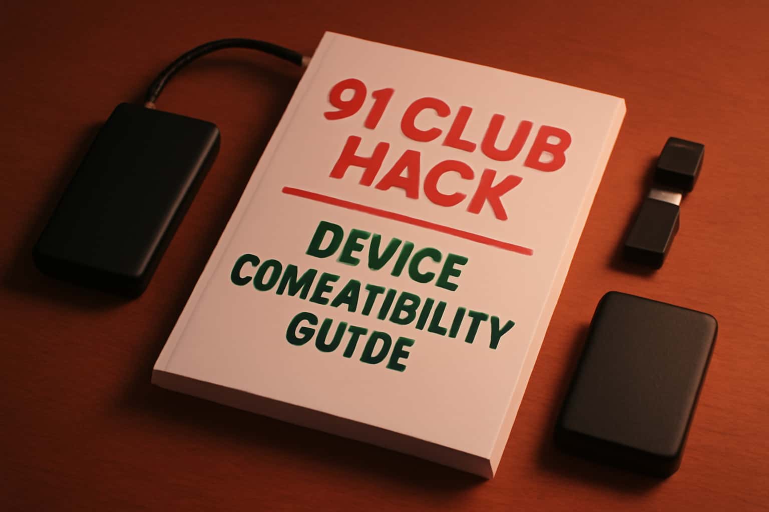 Informative visual representation of 91 Club Hack Device Compatibility Guide.