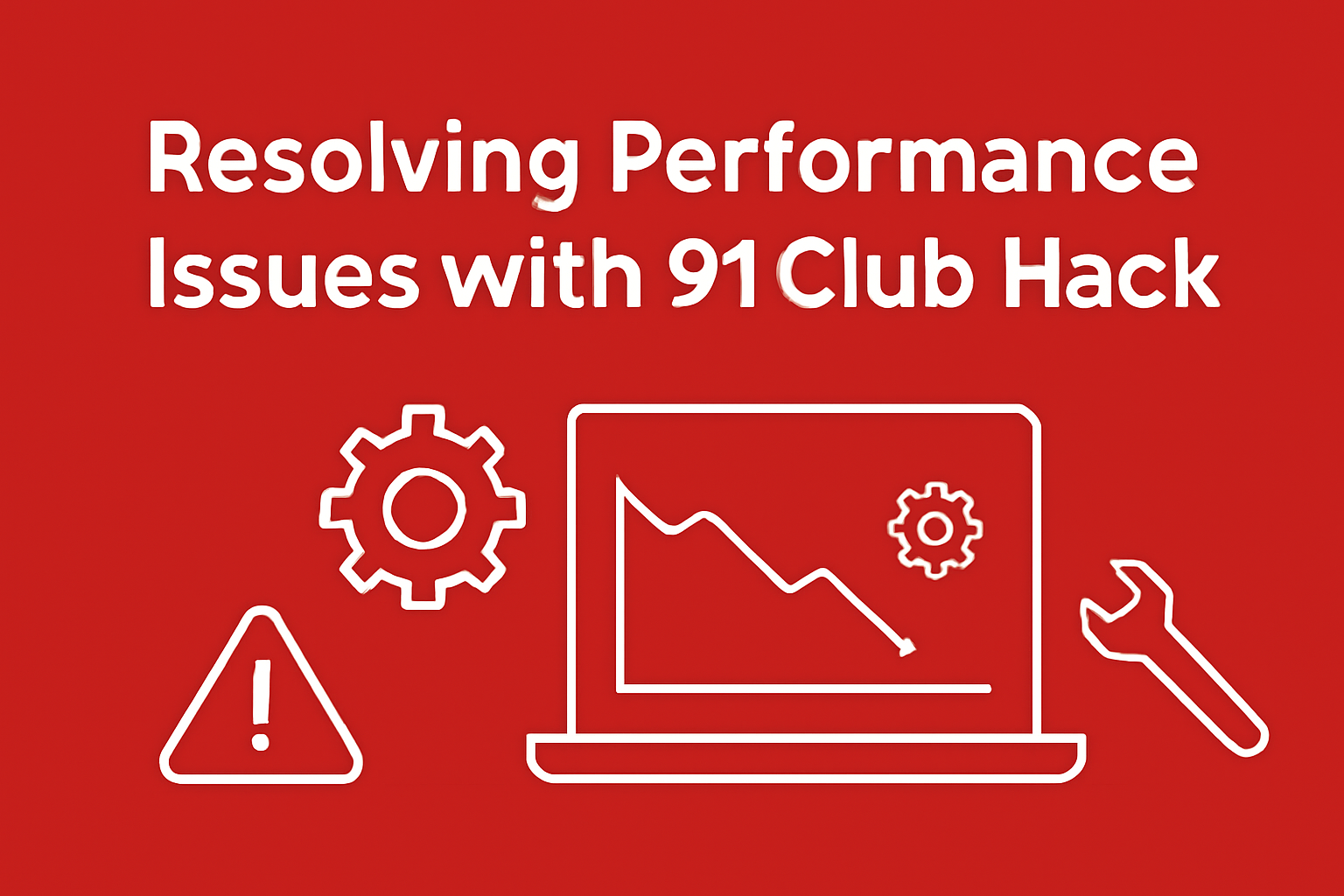 An informative scene illustrating the setup process for the 91 Club Hack app.