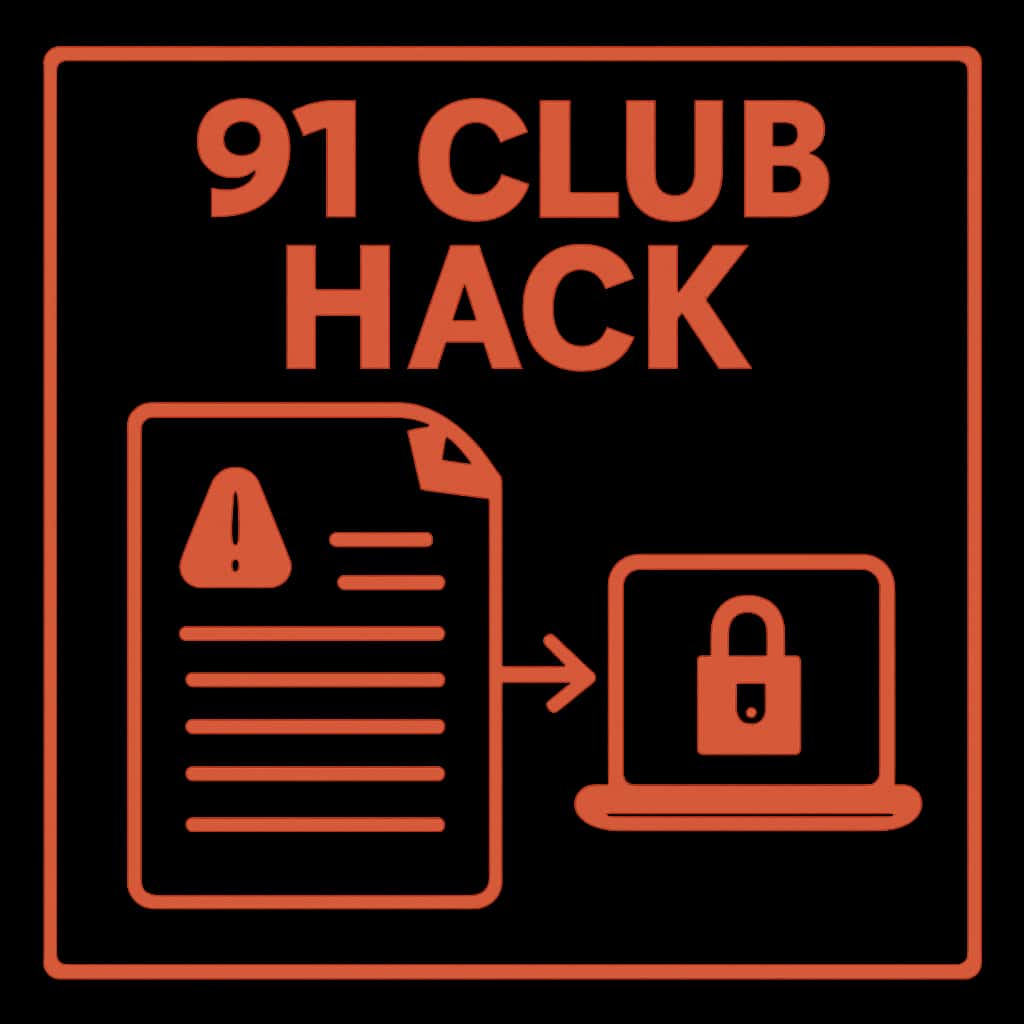 Diagram illustrating the Latest 91 Club Hack Notices.