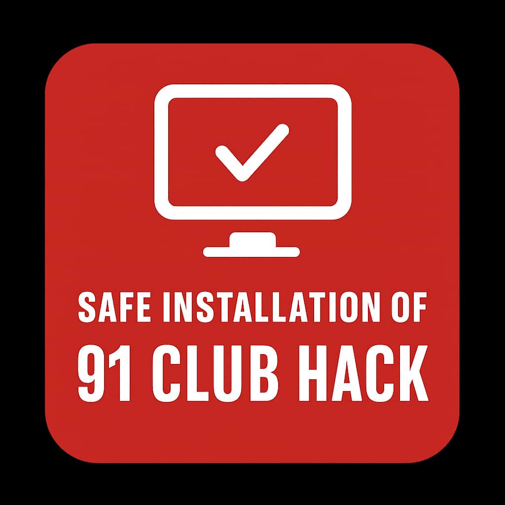Icon representing Safe Installation of 91 Club Hack.