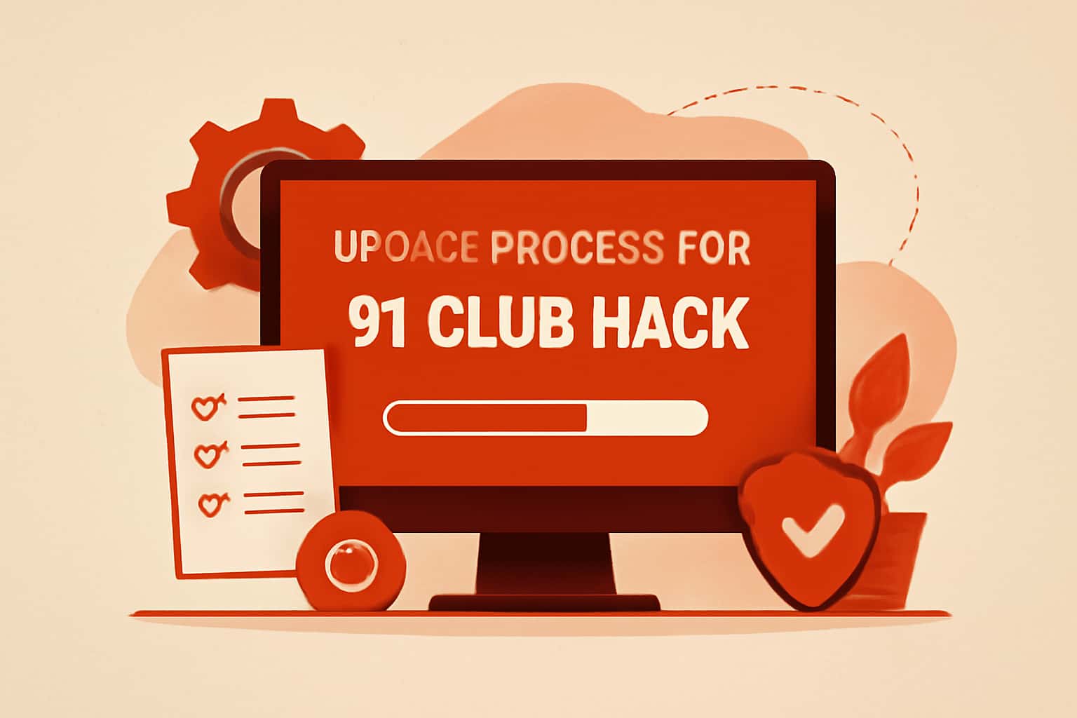 A visual representation of the update process for the 91 Club Hack app.