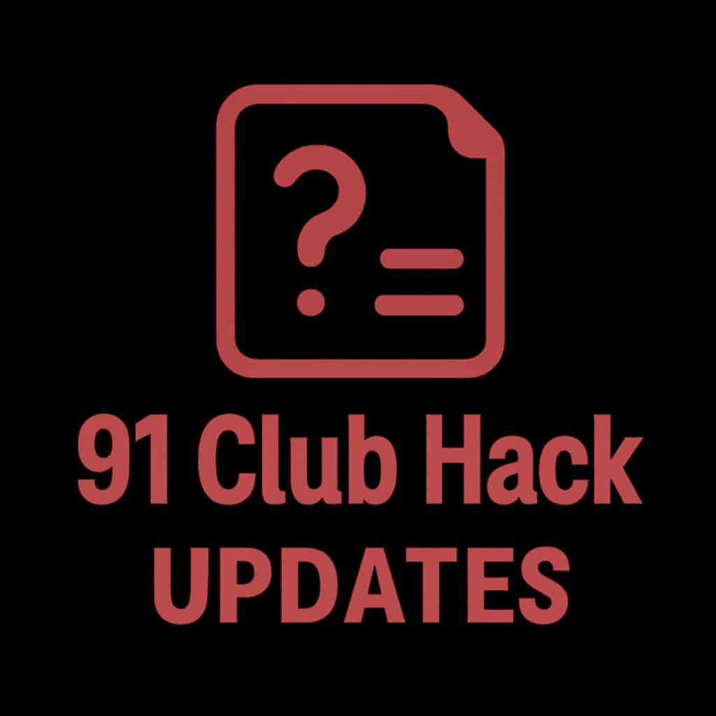 An icon representing the updates for the 91 Club Hack app.